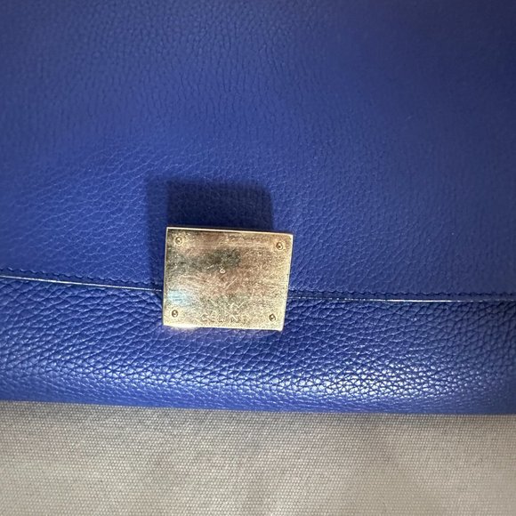 Authentic Celine Blue Trapeze Bag (Size Small) - Purchased in Paris 6eme in 2015 - Picture 15 of 15